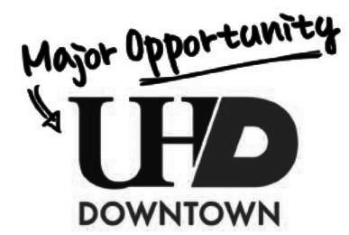 Trademark Logo MAJOR OPPORTUNITY DOWNTOWN UHD