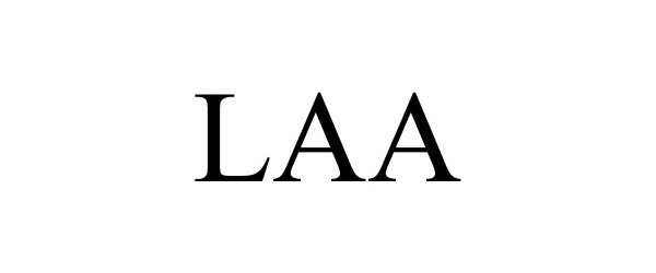 Trademark Logo LAA