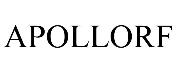 Trademark Logo APOLLORF
