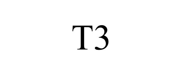 Trademark Logo T3