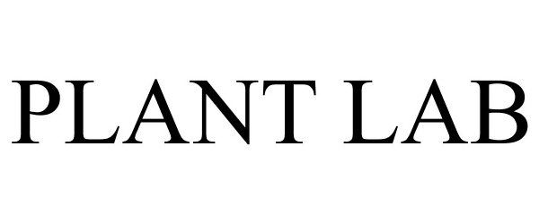 Trademark Logo PLANT LAB