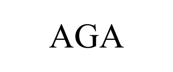 Trademark Logo AGA