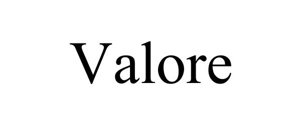 Trademark Logo VALORE