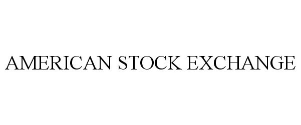 Trademark Logo AMERICAN STOCK EXCHANGE