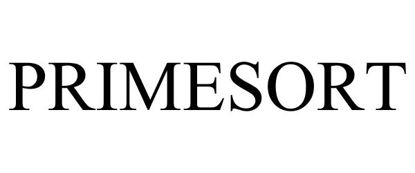 Trademark Logo PRIMESORT