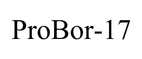 Trademark Logo PROBOR-17