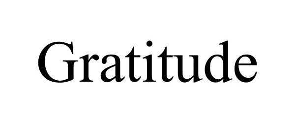 Trademark Logo GRATITUDE