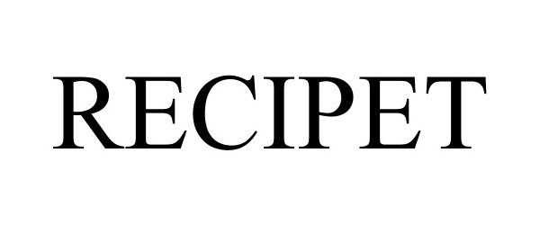 Trademark Logo RECIPET