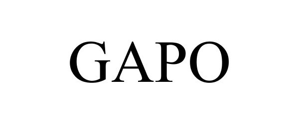 Trademark Logo GAPO