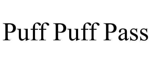 Trademark Logo PUFFPUFFPASS