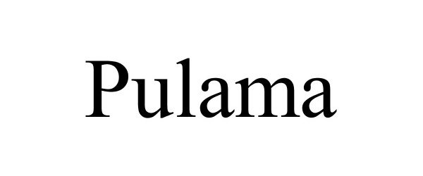 Trademark Logo PULAMA
