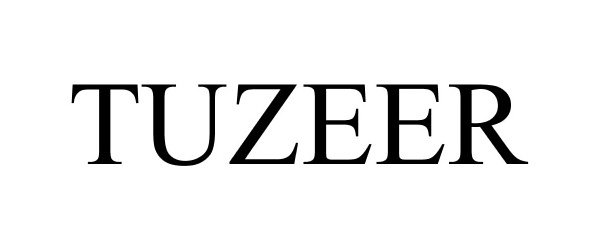 Trademark Logo TUZEER