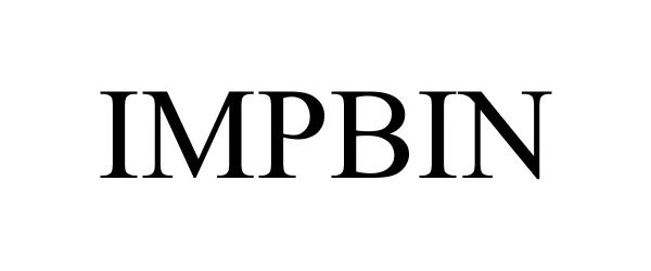 Trademark Logo IMPBIN