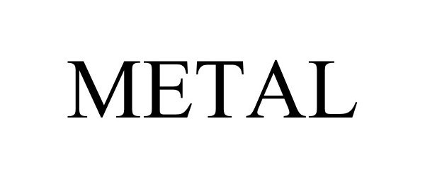Trademark Logo METAL