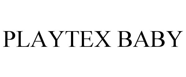Trademark Logo PLAYTEX BABY