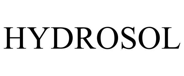 Trademark Logo HYDROSOL
