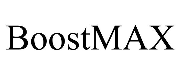 Trademark Logo BOOSTMAX