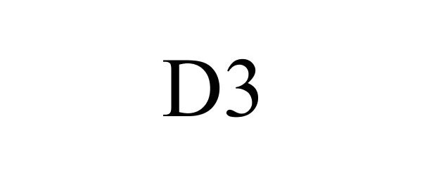 Trademark Logo D3