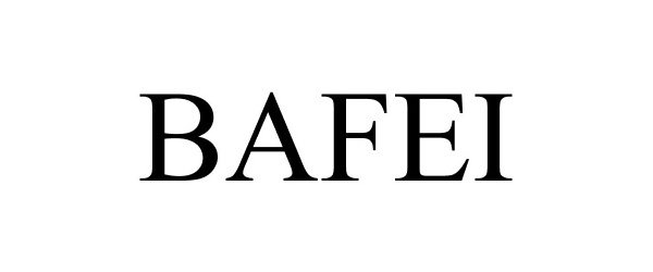 Trademark Logo BAFEI