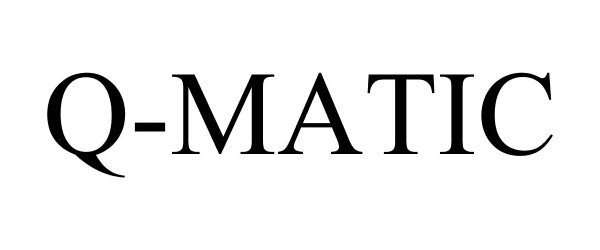 Trademark Logo Q-MATIC