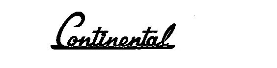 Trademark Logo CONTINENTAL