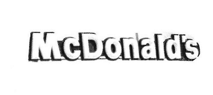 Trademark Logo MCDONALD'S