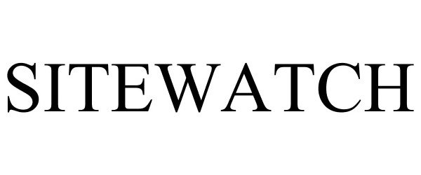 Trademark Logo SITEWATCH