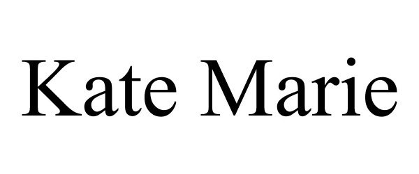 Trademark Logo KATE MARIE