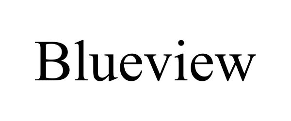 Trademark Logo BLUEVIEW