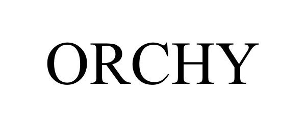 Trademark Logo ORCHY