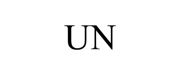 Trademark Logo UN