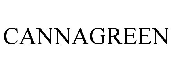 Trademark Logo CANNAGREEN