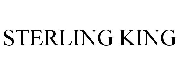  STERLING KING