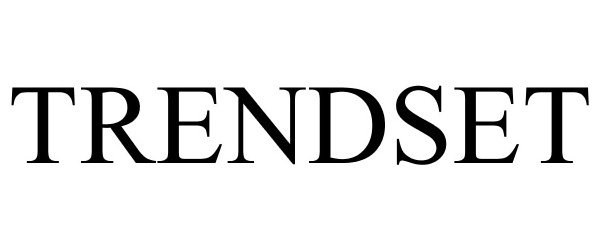 Trademark Logo TRENDSET