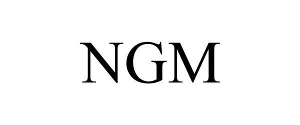 Trademark Logo NGM