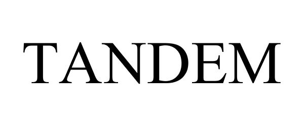 Trademark Logo TANDEM