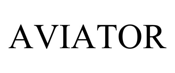 Trademark Logo AVIATOR