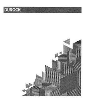 Trademark Logo DUROCK