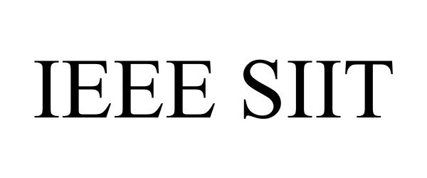 Trademark Logo IEEE SIIT