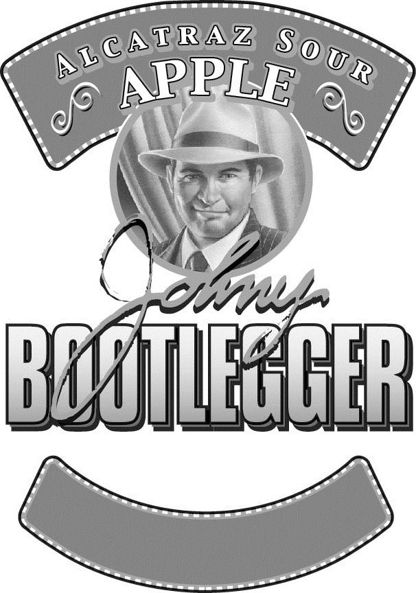 Trademark Logo JOHNY BOOTLEGGER ALCATRAZ SOUR APPLE