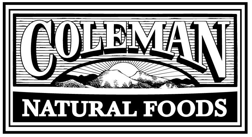 Trademark Logo COLEMAN NATURAL FOODS