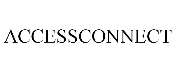 Trademark Logo ACCESSCONNECT