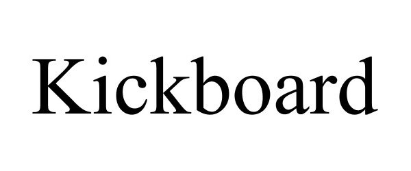 Trademark Logo KICKBOARD