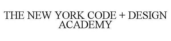  THE NEW YORK CODE + DESIGN ACADEMY