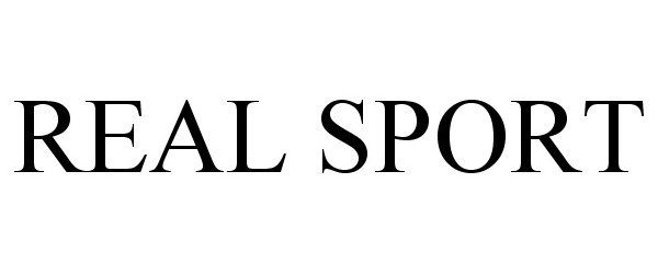 Trademark Logo REAL SPORT