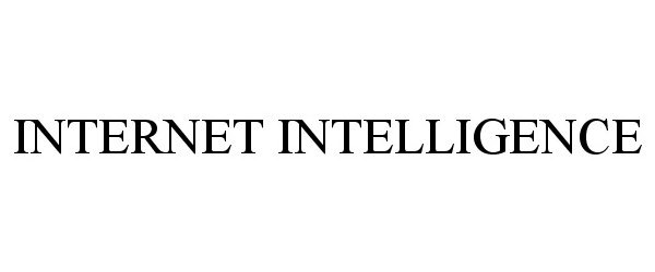 INTERNET INTELLIGENCE