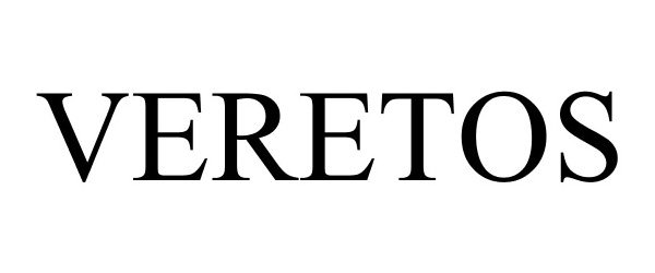 Trademark Logo VERETOS