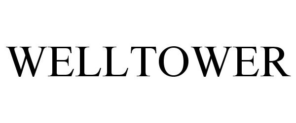 Trademark Logo WELLTOWER