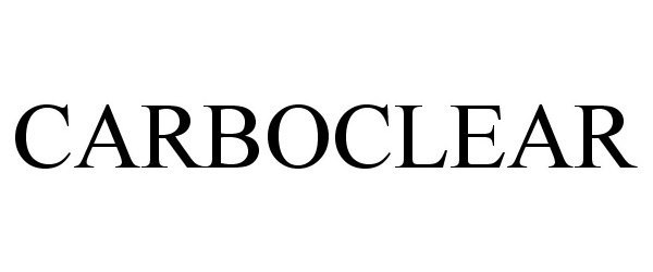 Trademark Logo CARBOCLEAR