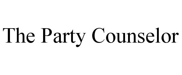 Trademark Logo THE PARTY COUNSELOR